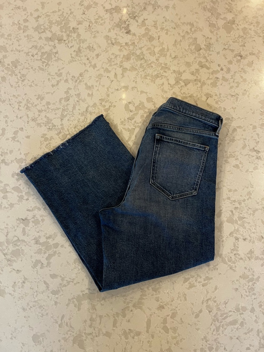 Banana Republic Cropped Wide-Leg Jeans